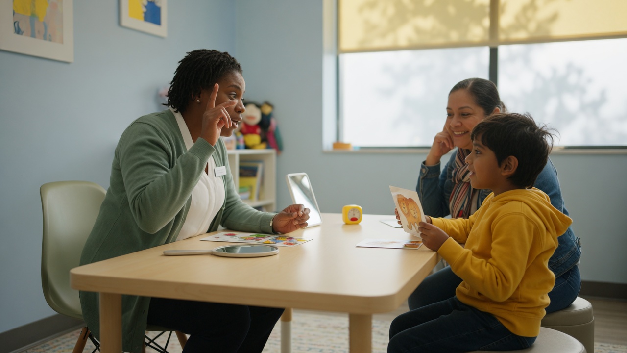 Speech therapy care