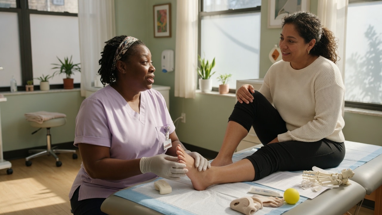 Podiatry care at IDCC Health