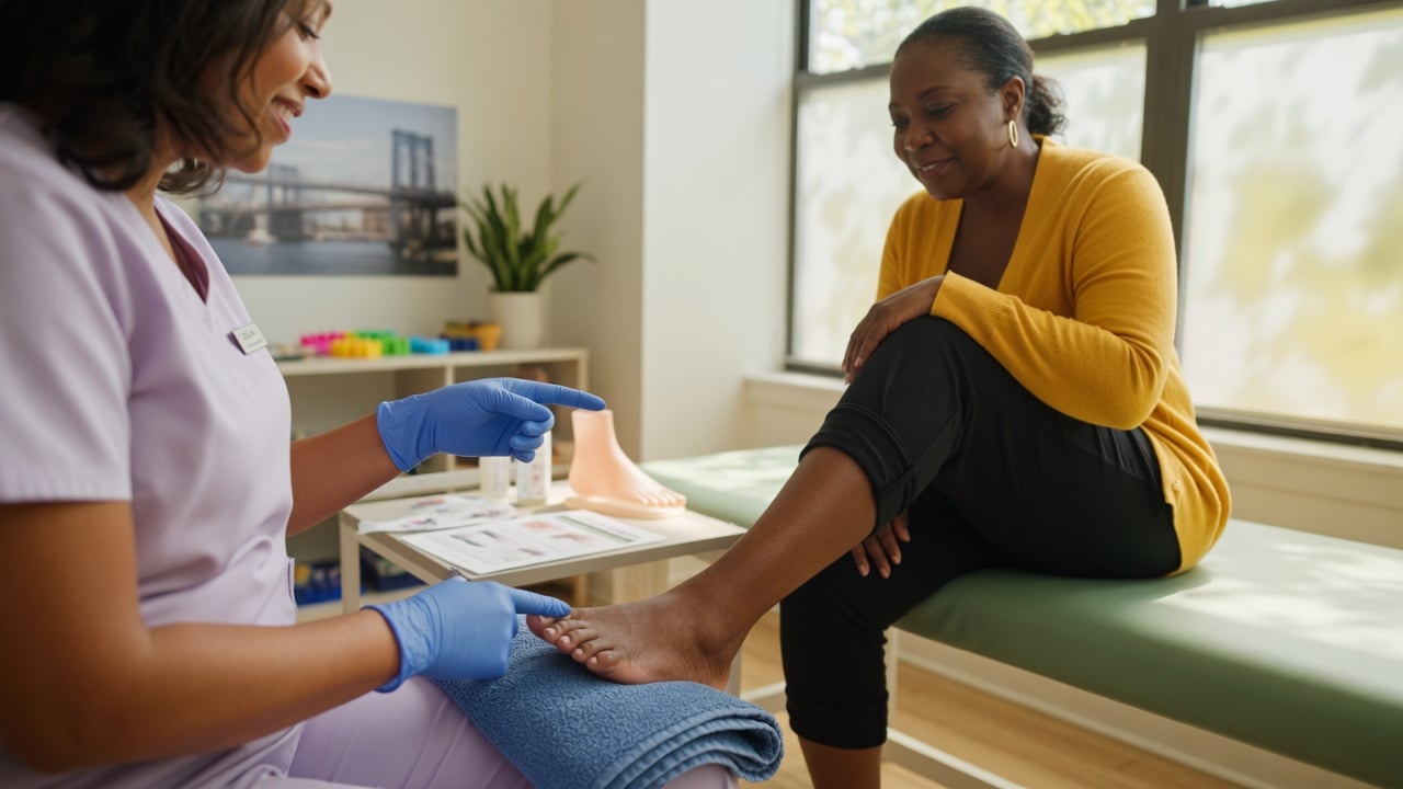 Podiatry care at IDCC Health