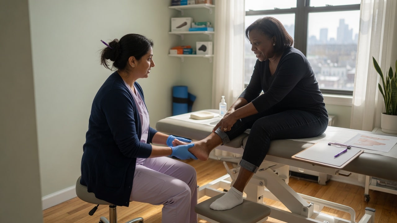 Podiatry care at IDCC Health